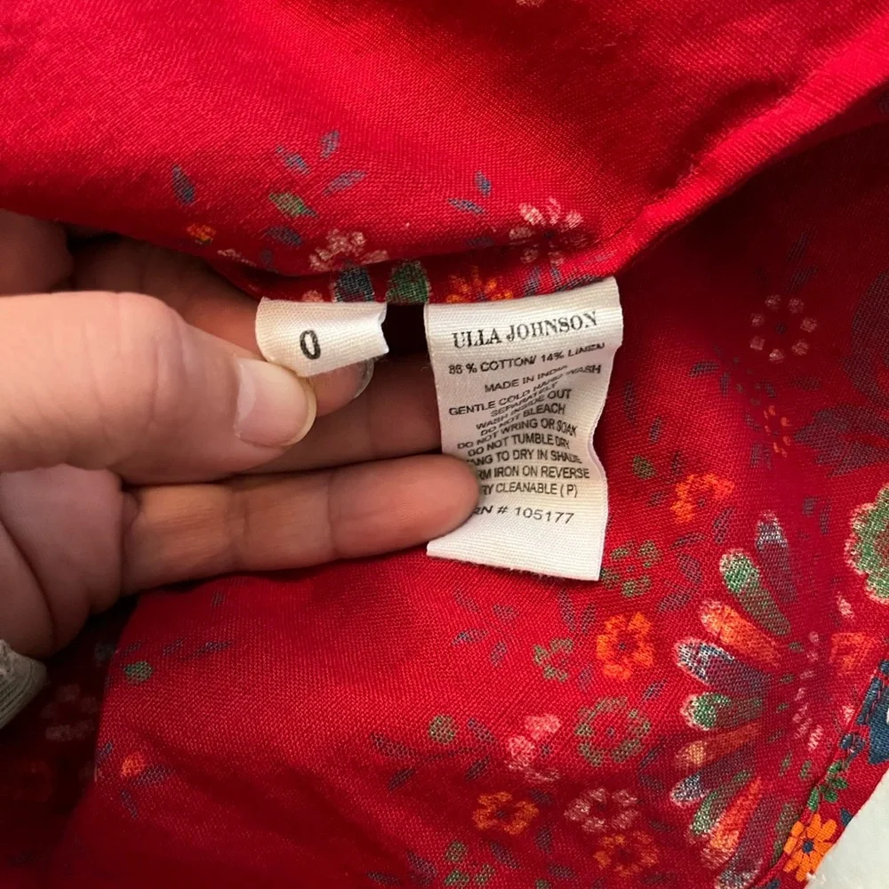 Ulla Johnson Nadi Top Patchwork - Picture 6 of 11